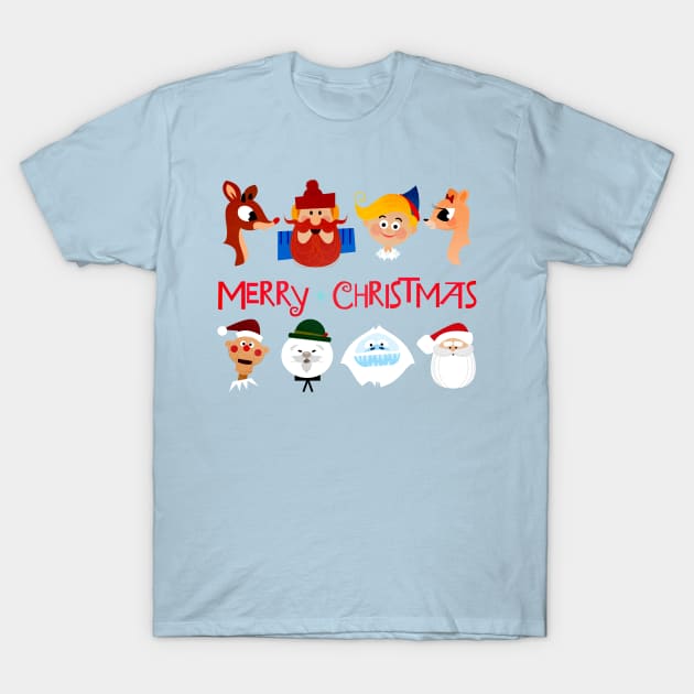 Rudolph The Red Nosed Reindeer T-Shirt by ChrisPaulFarias